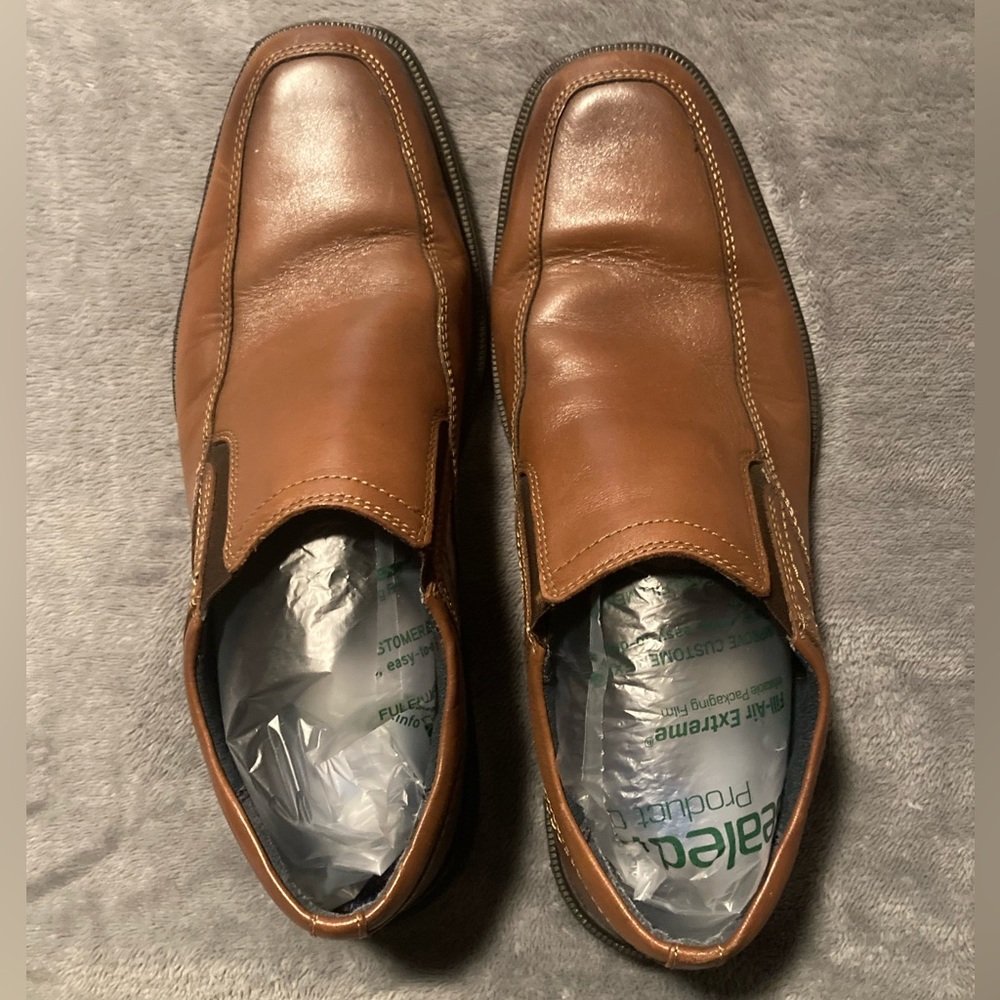 Nunn Bush Lites Jelly Inside Tan Stretch Tabs Upper Leather